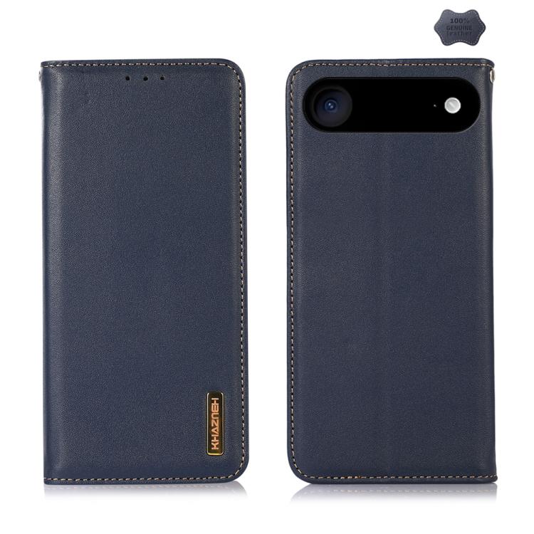 KHAZNEH Nappa Top Layer Cowhide Leather Phone Case, For iPhone 16e / 17e, For iPhone 17 Pro Max, For iPhone 17 Pro, For iPhone 17, For iPhone Air, For iPhone 16e, For iPhone 16 Pro Max