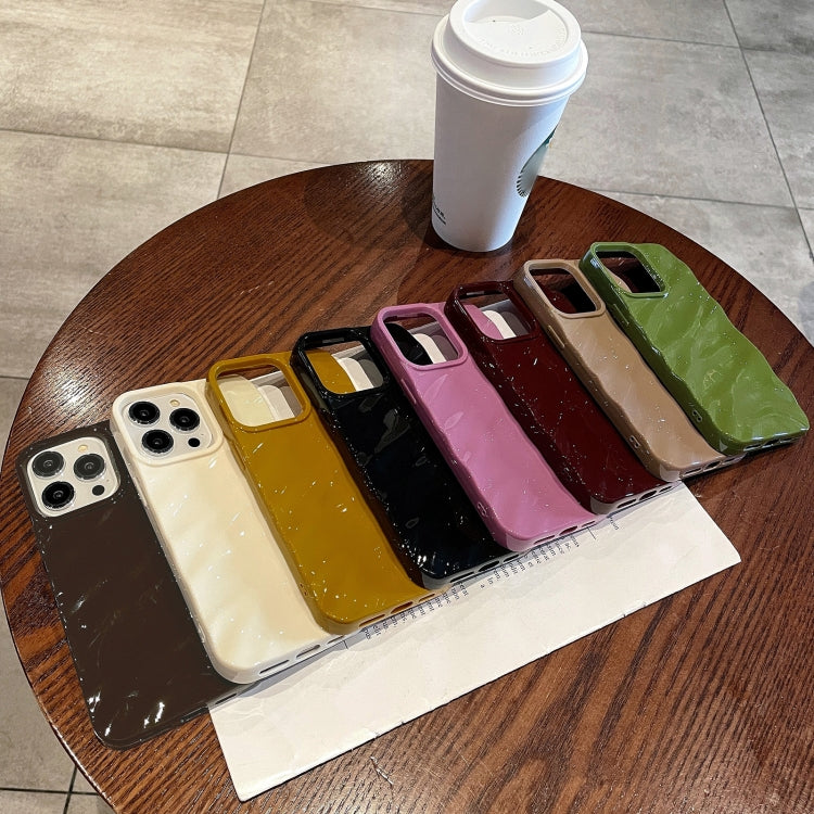 Solid Color Wave Texture TPU Phone Case, For iPhone 13 Pro Max, For iPhone 13 Pro, For iPhone 12 / 12 Pro