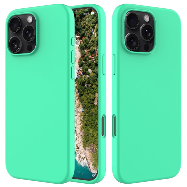 Solid Color Silicone Phone Case, For iPhone Air, For iPhone 16 Pro Max