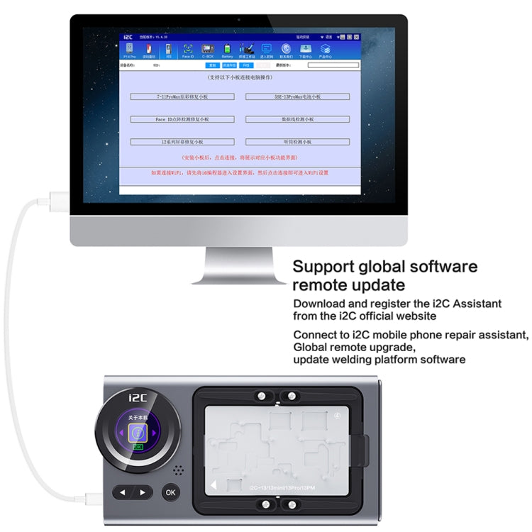 i2C T20 Intelligent Motherboard Middle Layered Heating Platform For iPhone X-14 Series, i2C T20 For iPhone X-14 Series