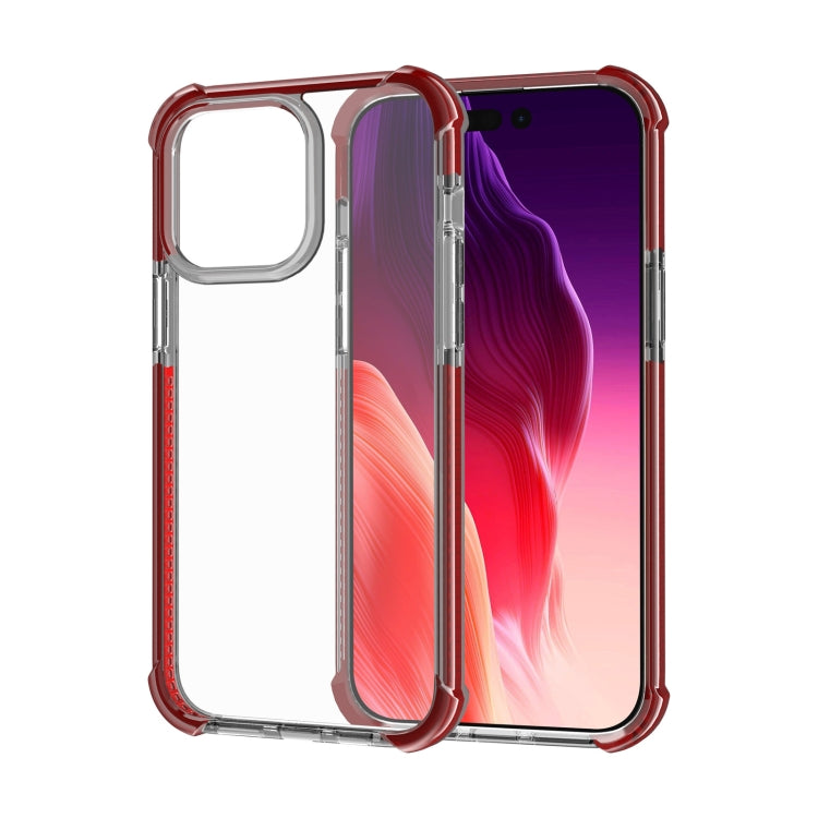 Four-corner Shockproof TPU Hybrid Acrylic Phone Case, For iPhone 15 Pro Max, For iPhone 15 Pro