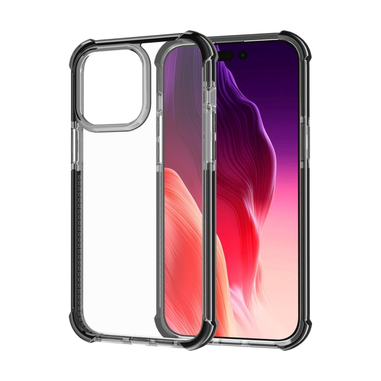 Four-corner Shockproof TPU Hybrid Acrylic Phone Case, For iPhone 15 Pro Max, For iPhone 15 Pro