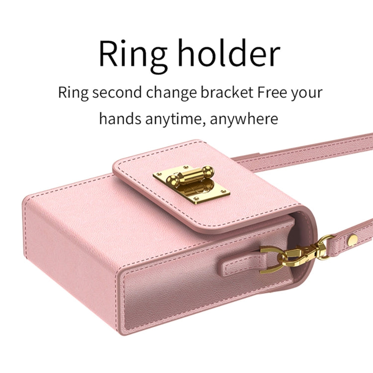 GKK Plain Weave Mini Backpack Slim Phone Case with Ring, For Samsung Galaxy Z Flip5