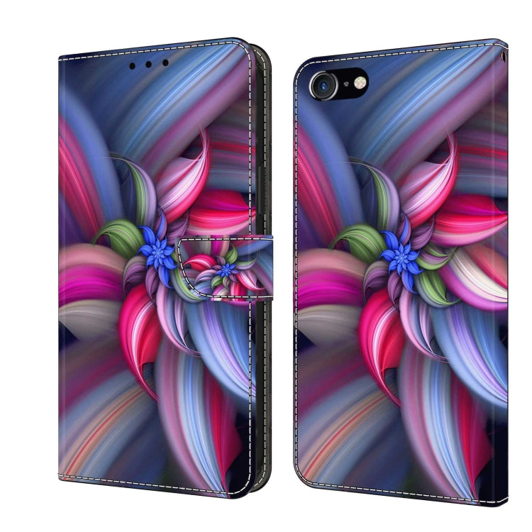 Crystal 3D Shockproof Protective Leather Phone Case, For iPhone 6 / 7