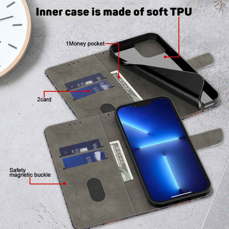 Crystal 3D Shockproof Protective Leather Phone Case, For iPhone 11 Pro Max