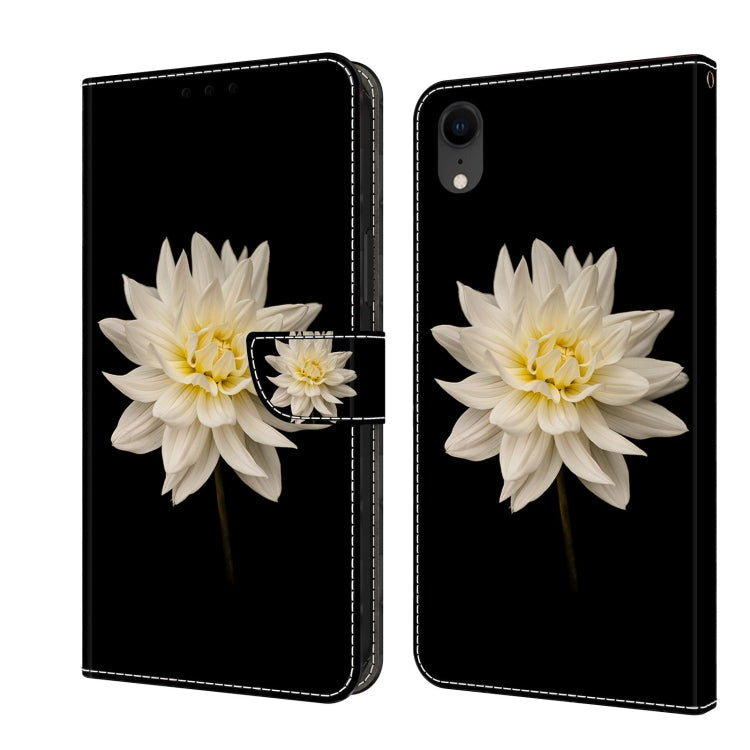 Crystal 3D Shockproof Protective Leather Phone Case, For iPhone XR