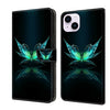 Crystal 3D Shockproof Protective Leather Phone Case, For iPhone 15 Plus