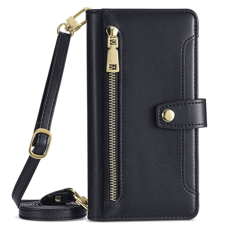 Sheep Texture Cross-body Zipper Wallet Leather Phone Case, For Infinix Hot 50 4G, For Infinix Hot 50 5G, For Infinix Zero 40 4G, For Infinix Note 40 5G