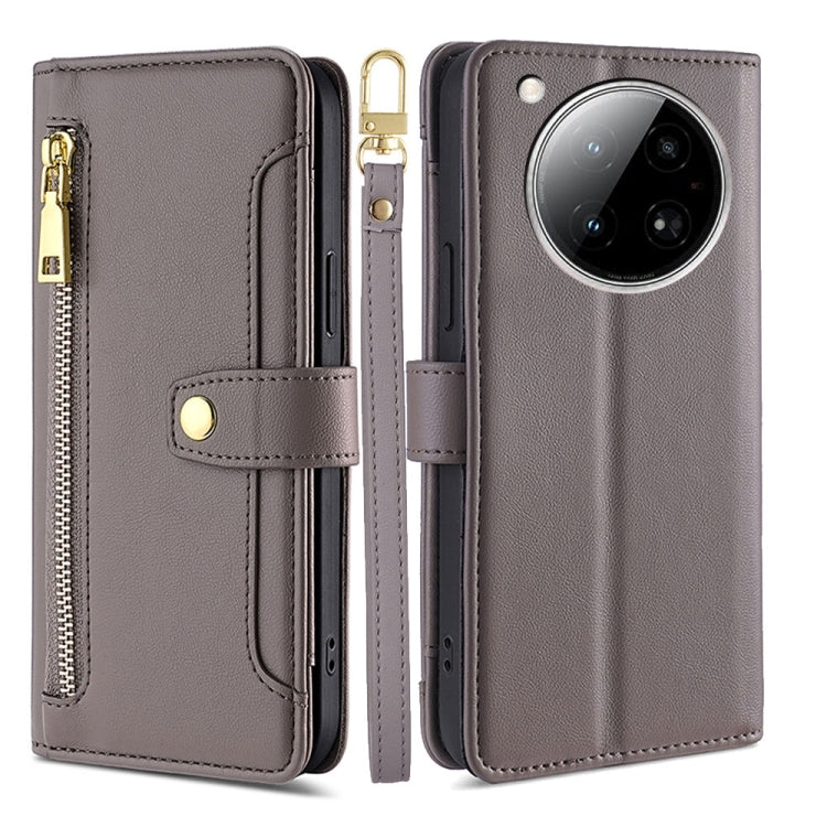 Sheep Texture Cross-body Zipper Wallet Leather Phone Case, For Infinix Hot 50 4G, For Infinix Hot 50 5G, For Infinix Zero 40 4G, For Infinix Note 40 5G