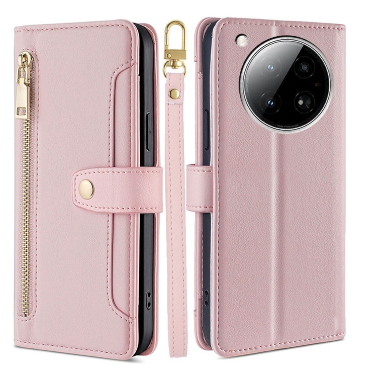 Sheep Texture Cross-body Zipper Wallet Leather Phone Case, For Infinix Hot 50 4G, For Infinix Hot 50 5G, For Infinix Zero 40 4G, For Infinix Note 40 5G