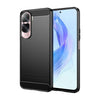 For Honor 90 / 80 Brushed Texture Carbon Fiber TPU Phone Case(Black)