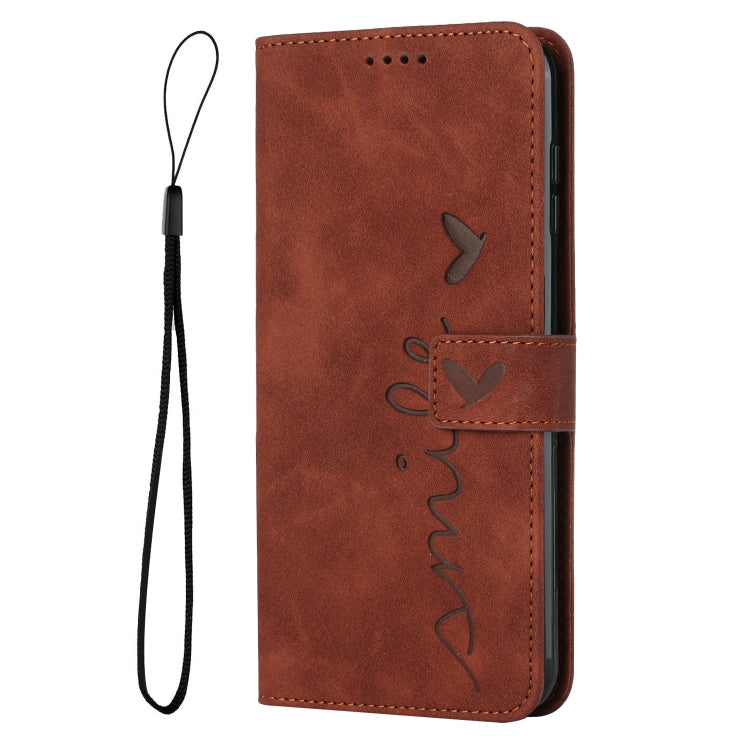 Skin Feel Heart Pattern Leather Phone Case, For Infinix Note 30 VIP, For Infinix Hot 30