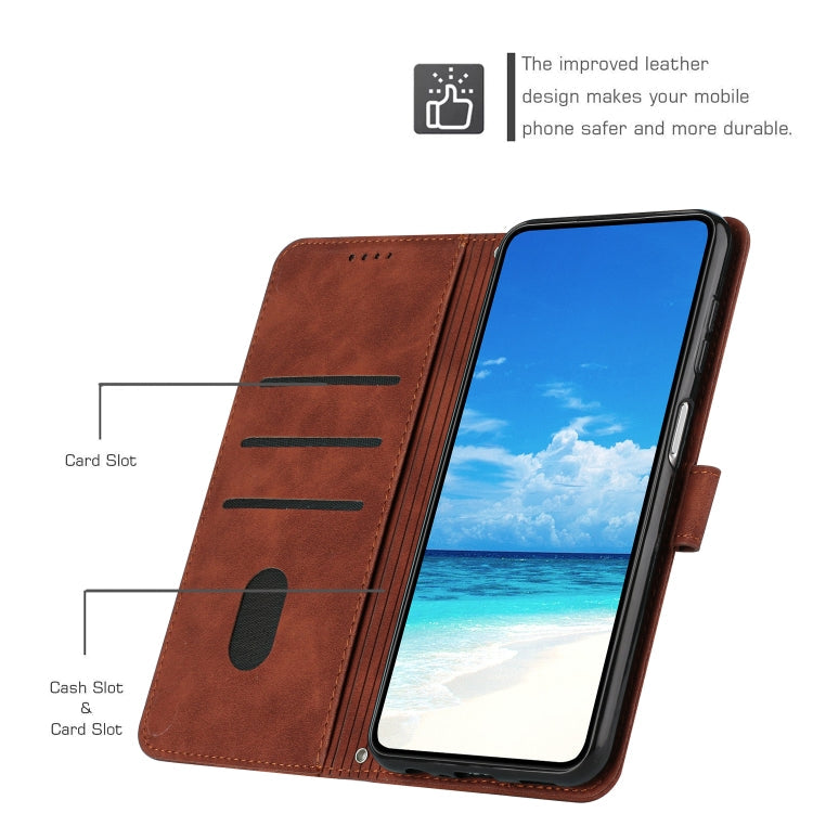 Skin Feel Heart Pattern Leather Phone Case, For Infinix Note 30 VIP, For Infinix Hot 30
