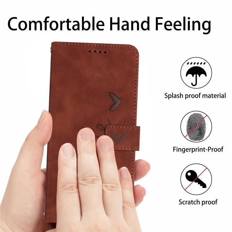 Skin Feel Heart Pattern Leather Phone Case, For Infinix Note 30 VIP, For Infinix Hot 30