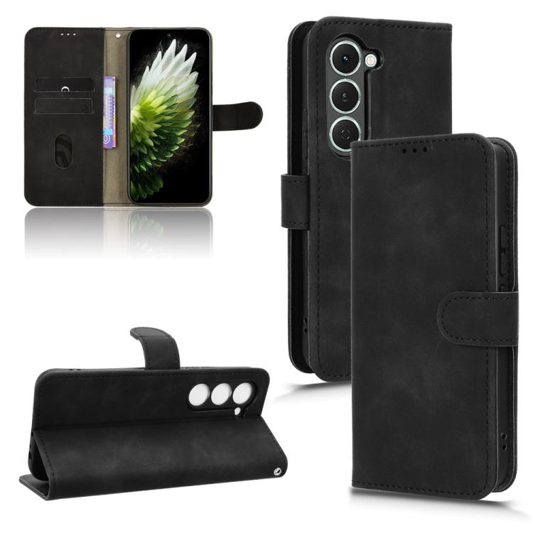 Skin Feel Magnetic Flip Leather Phone Case, For Tecno Spark 40 Pro 4G, For Tecno Spark 40 4G, For Tecno Pova 7 Ultra 5G, For Tecno Spark Go 2 4G