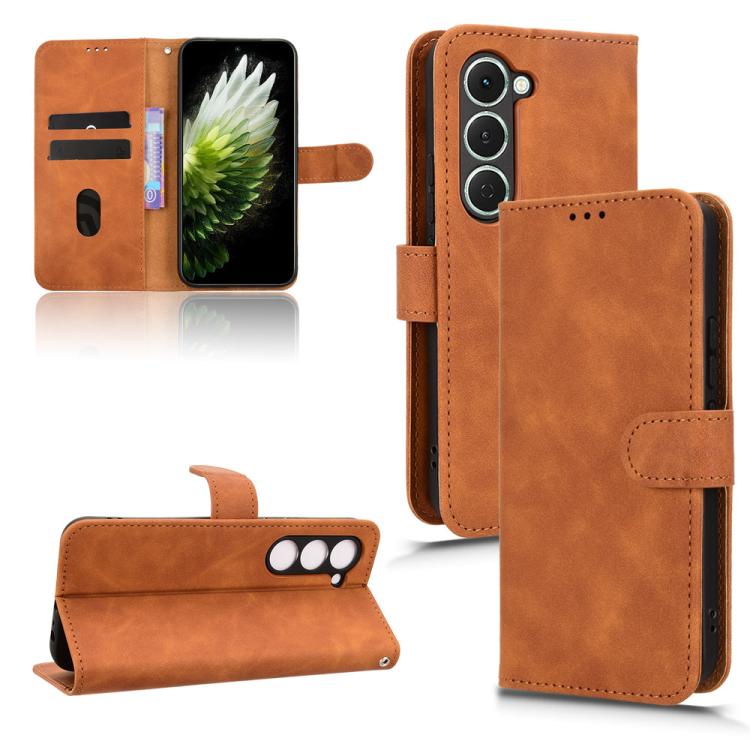 Skin Feel Magnetic Flip Leather Phone Case, For Tecno Spark 40 Pro 4G, For Tecno Spark 40 4G, For Tecno Pova 7 Ultra 5G, For Tecno Spark Go 2 4G