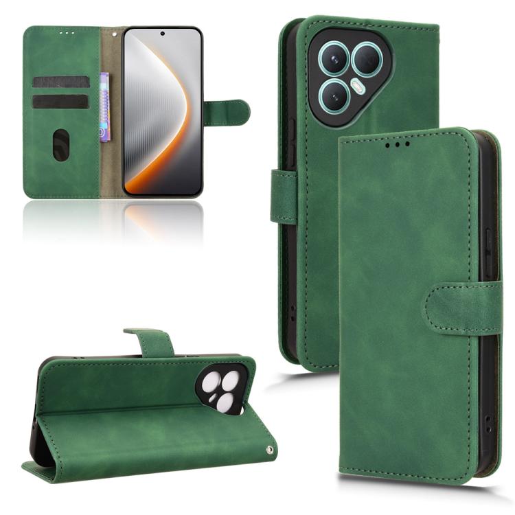 Skin Feel Magnetic Flip Leather Phone Case, For Tecno Spark 40 Pro 4G, For Tecno Spark 40 4G, For Tecno Pova 7 Ultra 5G, For Tecno Spark Go 2 4G