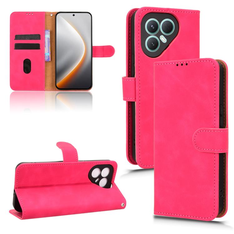 Skin Feel Magnetic Flip Leather Phone Case, For Tecno Spark 40 Pro 4G, For Tecno Spark 40 4G, For Tecno Pova 7 Ultra 5G, For Tecno Spark Go 2 4G