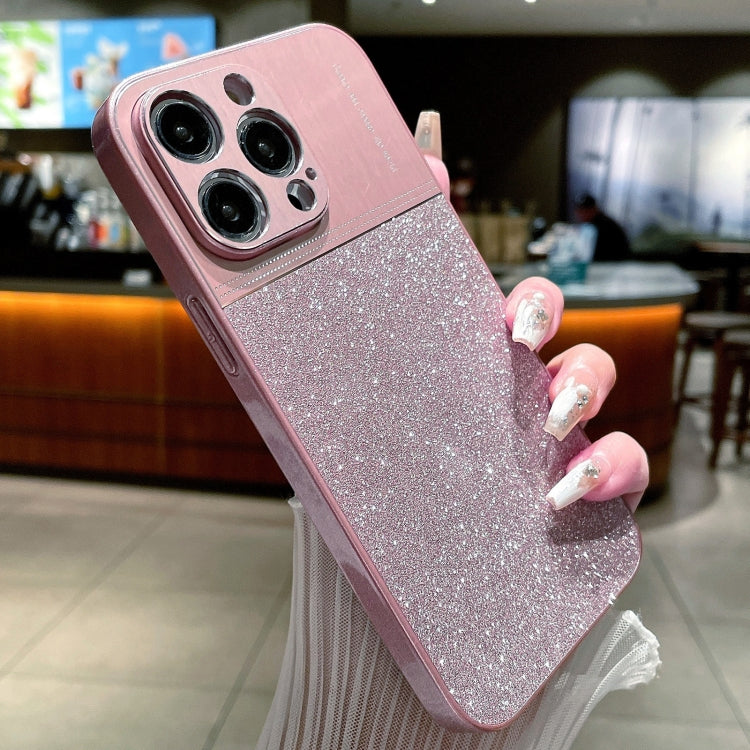 Metallic Glitter Powder Shockproof Phone Case, For iPhone 13 Pro Max, For iPhone 13 Pro, For iPhone 13, For iPhone 12