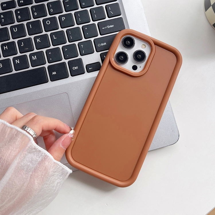 Shockproof Frame Frosted TPU Phone Case, For iPhone 14 Plus, For iPhone 14, For iPhone 14 Pro, For iPhone 14 Pro Max