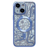 Electroplated Circuit Board Pattern MagSafe Phone Case, For iPhone 13, For iPhone 12, For iPhone 12 Pro Max