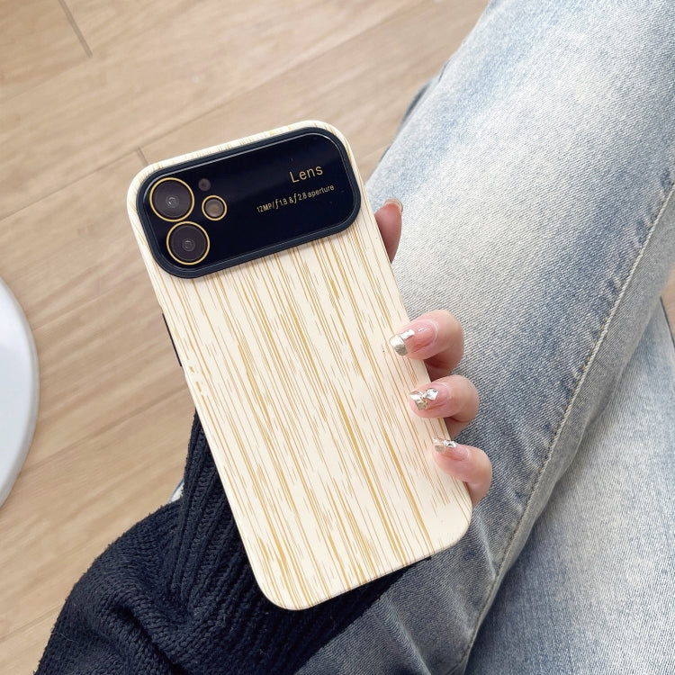 Wood Grain TPU Phone Case with Lens Film, For iPhone 12 Pro Max, For iPhone 12 Pro, For iPhone 11 Pro Max, For iPhone 11