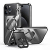Large Window Holder MagSafe Magnetic Metal Phone Case, For iPhone 15 Pro Max, For iPhone 14, For iPhone 15 Pro, For iPhone 14 Pro, For iPhone 15