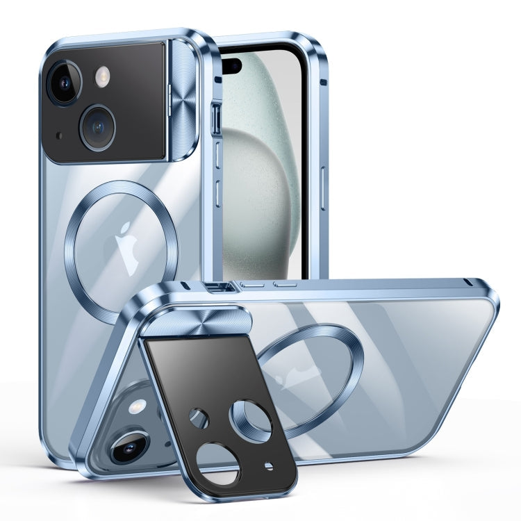 Large Window Holder MagSafe Magnetic Metal Phone Case, For iPhone 15 Pro Max, For iPhone 14, For iPhone 15 Pro, For iPhone 15, For iPhone 14 Pro