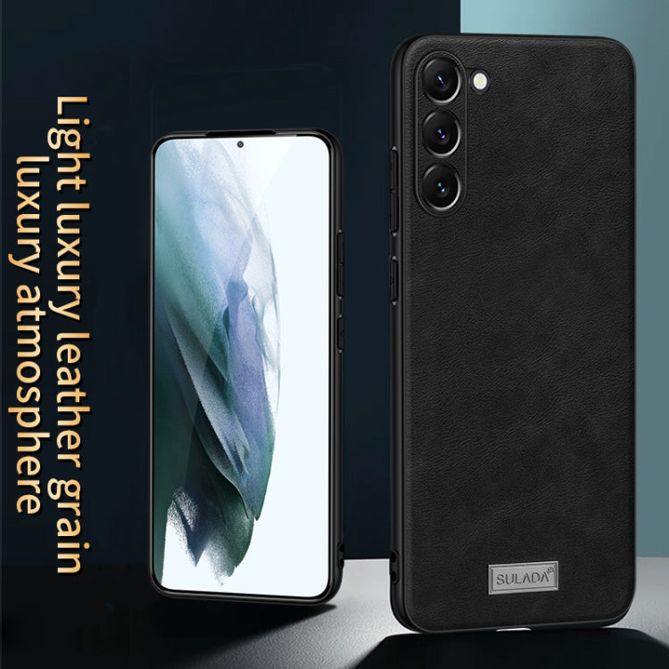 SULADA Shockproof TPU Hybrid Handmade Leather Phone Case, For Samsung Galaxy S24+ 5G, For Samsung Galaxy S24 5G, For Samsung Galaxy S23 Ultra 5G, For Samsung Galaxy S23+ 5G
