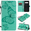 3D Butterflies Embossing Pattern Horizontal Flip Leather Case with Holder & Card Slot & Wallet, For LG V60, For Motorola Moto G Power, For Motorola Moto G8 Power Lite