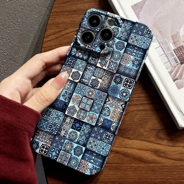 Painted Pattern Precise Hole PC Phone Case, For iPhone 13 Pro Max