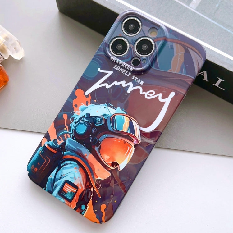 Painted Pattern Precise Hole PC Phone Case, For iPhone 12 Pro Max
