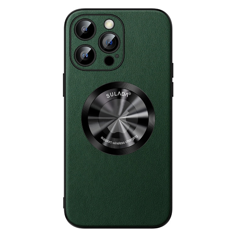 SULADA Microfiber Leather MagSafe Magnetic Phone Case, For iPhone 13 Pro, For iPhone 13, For iPhone 12