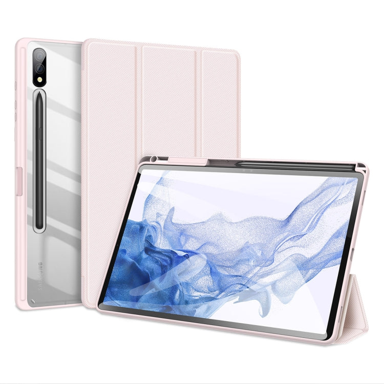 DUX DUCIS TOBY Series Antiskid Leather Tablet Case with Sleep / Wake-up Function, For Samsung Galaxy Tab S10 Lite / S10 FE, For Samsung Galaxy Tab S10 FE+, For Samsung Galaxy Tab S10 Ultra, For Samsung Galaxy Tab S10+, For Samsung Galaxy Tab S9 FE+    ...