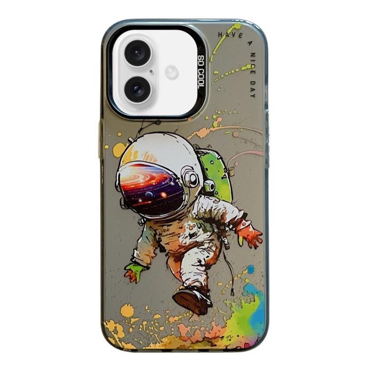 Animal Pattern Oil Painting Series PC + TPU Phone Case, For iPhone 17