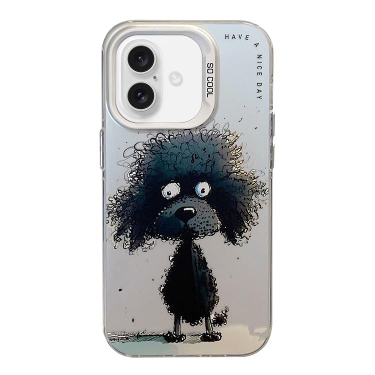 Animal Pattern Oil Painting Series PC + TPU Phone Case, For iPhone 17