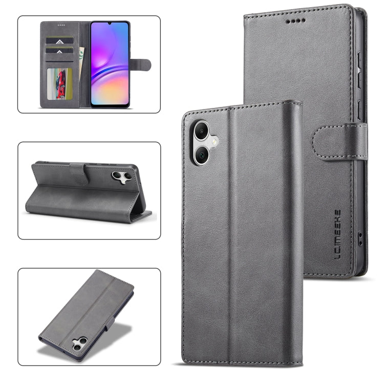 LC.IMEEKE Calf Texture Leather Phone Case, For Samsung Galaxy A55 5G, For Samsung Galaxy A05, For Samsung Galaxy S24+ 5G, For Samsung Galaxy S24 5G