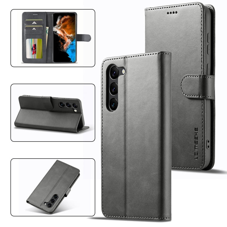 LC.IMEEKE Calf Texture Leather Phone Case, For Samsung Galaxy A55 5G, For Samsung Galaxy A05, For Samsung Galaxy S24+ 5G, For Samsung Galaxy S24 5G