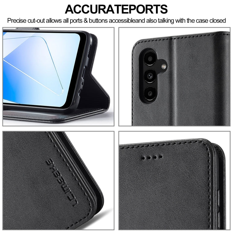 LC.IMEEKE Calf Texture Leather Phone Case, For Samsung Galaxy A55 5G, For Samsung Galaxy A05, For Samsung Galaxy S24+ 5G, For Samsung Galaxy S24 5G