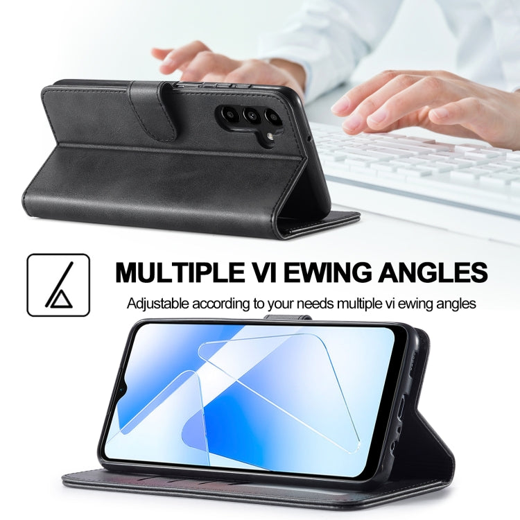 LC.IMEEKE Calf Texture Leather Phone Case, For Samsung Galaxy A55 5G, For Samsung Galaxy A05, For Samsung Galaxy S24+ 5G, For Samsung Galaxy S24 5G