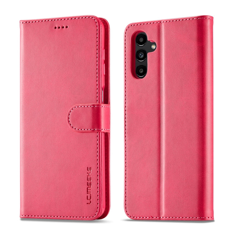 LC.IMEEKE Calf Texture Leather Phone Case, For Samsung Galaxy A55 5G, For Samsung Galaxy A05, For Samsung Galaxy S24+ 5G, For Samsung Galaxy S24 5G