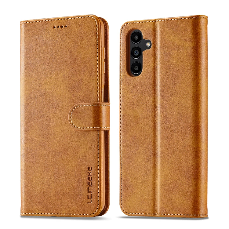 LC.IMEEKE Calf Texture Leather Phone Case, For Samsung Galaxy A55 5G, For Samsung Galaxy A05, For Samsung Galaxy S24+ 5G, For Samsung Galaxy S24 5G