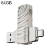 Lenovo Thinkplus MU232 USB 3.2 + USB-C / Type-C Dual Head Flash Drive, 64GB, 128GB, 256GB