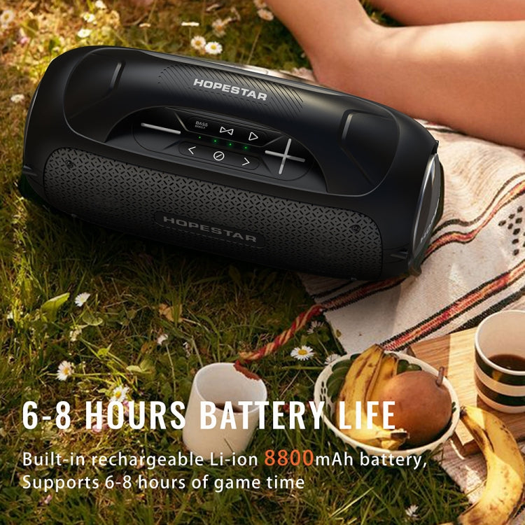 HOPESTAR A50 80W IPX6 Waterproof Portable Bluetooth Speaker Outdoor Subwoofer