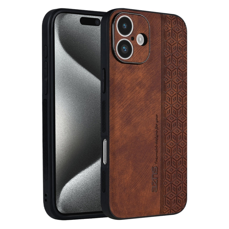 AZNS 3D Embossed Skin Feel Phone Case, For iPhone 16, For iPhone 15 Pro Max, For iPhone 15 Pro, For iPhone 15 Plus