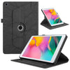 For Samsung Galaxy Tab A 8.0 2019 / T290 Tree Life Embossed Rotation Leather Tablet Case(Black)
