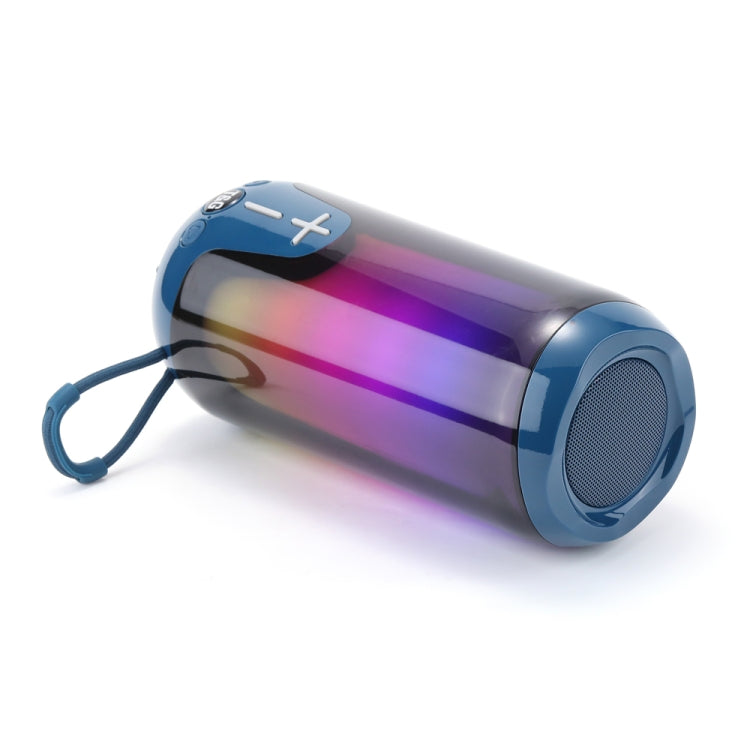 T&G TG651 Portable LED Wireless Bluetooth Speaker Outdoor TWS Subwoofer(Black)