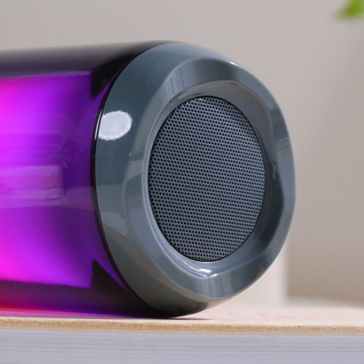 T&G TG651 Portable LED Wireless Bluetooth Speaker Outdoor TWS Subwoofer(Black)