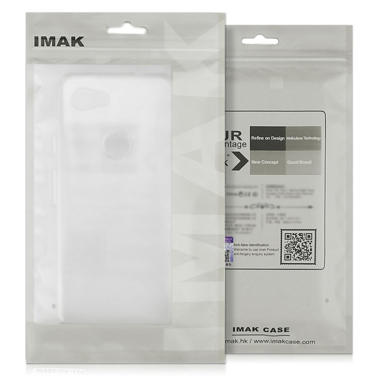 IMAK UX-5 Series Transparent Shockproof TPU Protective Case, For ZTE nubia Z50S Pro 5G