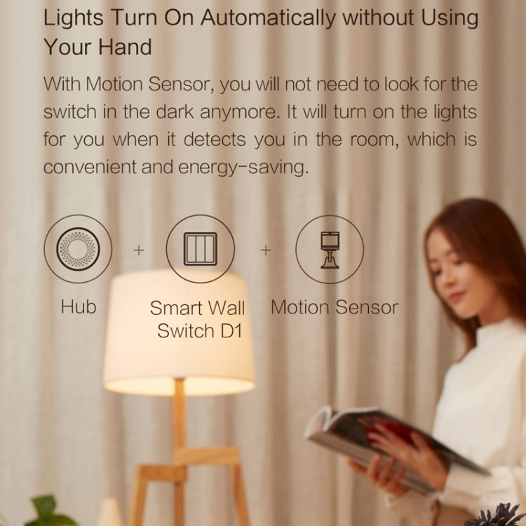 Original Xiaomi Aqara Smart Wall Switch D1,, Zero FireWire Three Button Version